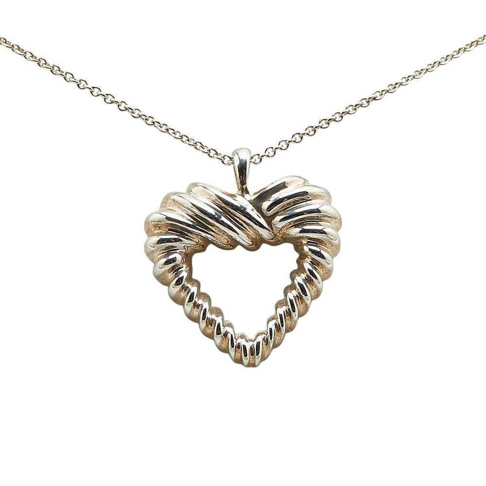 Tiffany Twisted Heart Necklace Silver Co